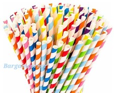 Straws Drinking Straw Stripe