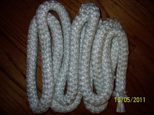 White fiberglass dia - white,