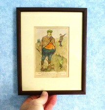 Rare Starr Wood Hand Coloured