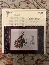 Lavender And  Lace Counted Cross Stitch Chart - Little Wings 