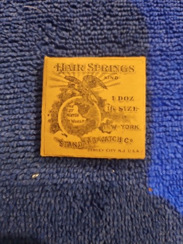 Vintage watch hairspring - vintage, 16
