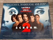 Scream 2 UK Quad Cinema Poster 30x40 Inches