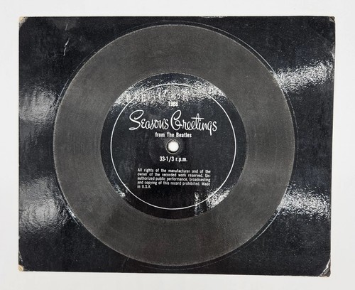Beatles christmas record - christmas,