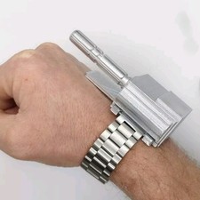 Moonraker Style Prop – James Bond Inspired Wrist Display Model + Bracelet