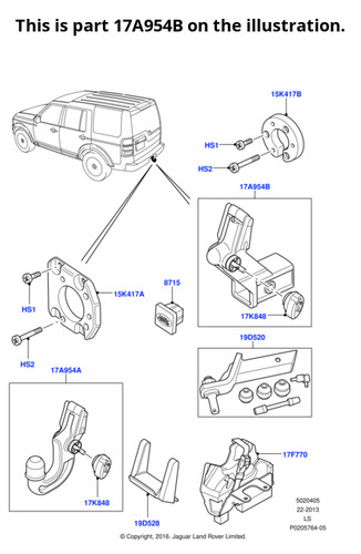 Land rover hook bodywork - land,