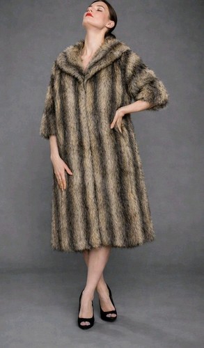 Jager vintage real fur coat - real,