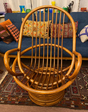 Vintage 1970s MCM Bamboo &