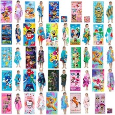 Boys Girls Pokemon Bath Towels