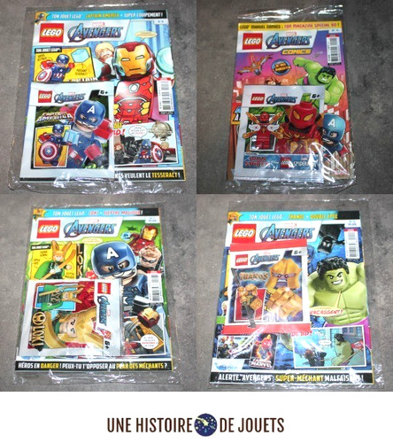 Lego marvel magazine with - marvel,