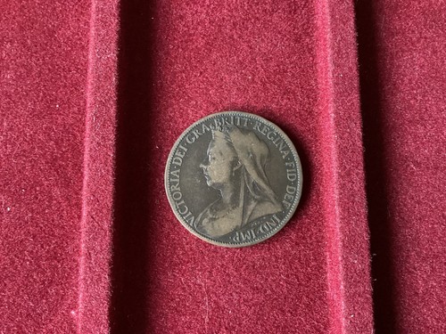 Queen victoria one penny - victoria, 1899