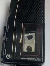 Immaculate Vintage GE Microcassette Voice Recorder 2-speed Tested MC60 Cassette