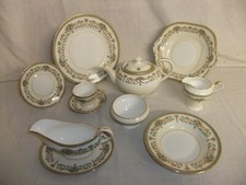 Aynsley - Henley GILDED RIM - fine bone china tableware - 9B4G
