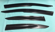 JDM Black MG Style Window Visor FOR '2012-'2015 HONDA Civic 9TH 4D Sedan NEW ~