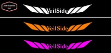 VEILSIDE Matte Black Sunstrip