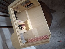 Sylvanian Families Riverside Lodge Playset with Box and Lodge Sign