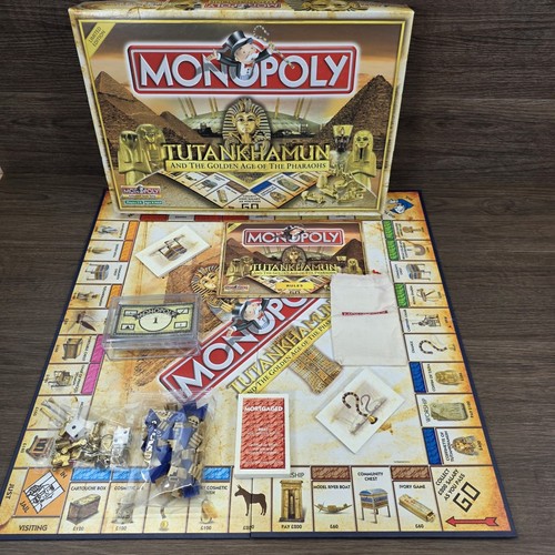 Monopoly tutankhamun golden - monopoly,