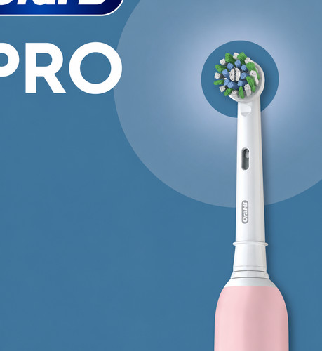Oral pro toothbrush pink - oral-b,