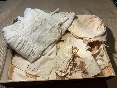 Antique baby clothes dress - clothes.,