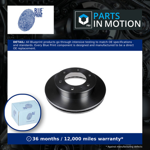 Brake discs pair vented - 2x,