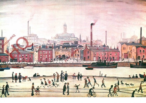 Picture postcard lowry - picture, postcard:-l.s.