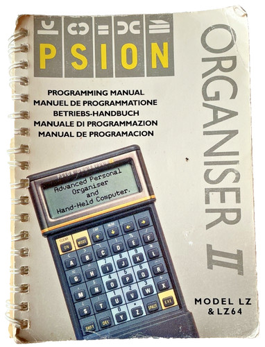 Psion organiser programming - psion,