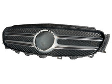 GENUINE MERCEDES E CLASS W213 16-19 FRONT CENTRE GRILL Black Chrome A2138880123