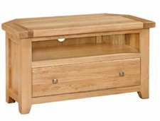 Devon Oak Corner TV Unit