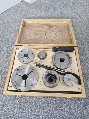Vintage wood lathe chuck - wood,