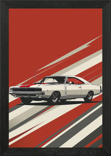 American muscle car - , poster