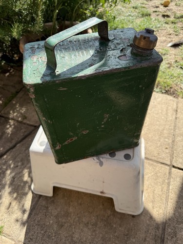 Vintage fuel can with - vintage,
