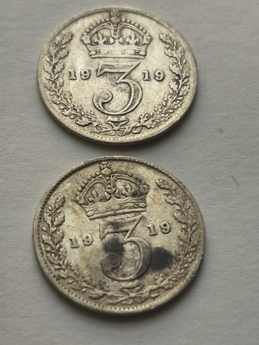 Two 1919 king george - 1919,