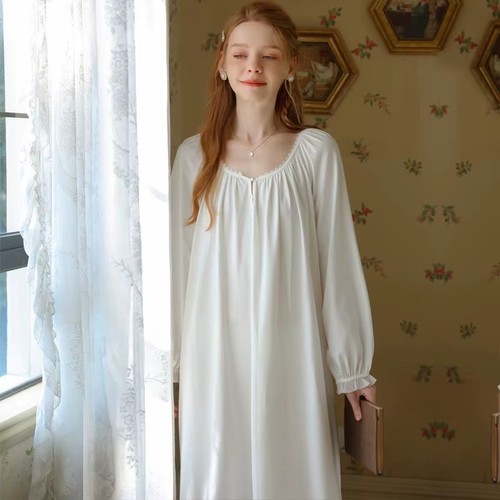 Women cotton nightdress - women,