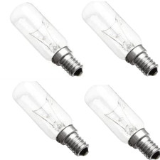 4x Cooker Hood Bulbs 40W SES E14 Screw-in Lamps Kitchen Extractor Light