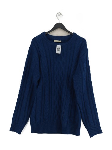 Woolovers men jumper - woolovers, blue