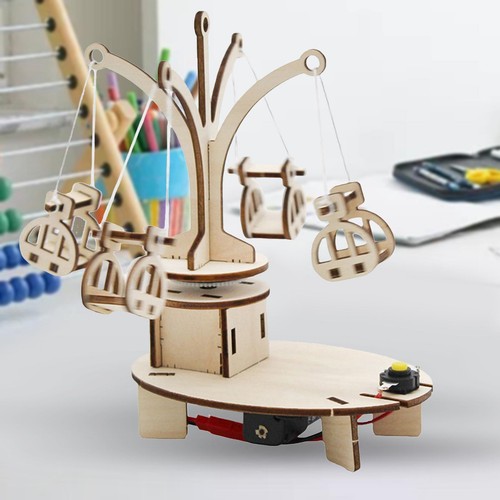 Wooden revolving chair - wooden,