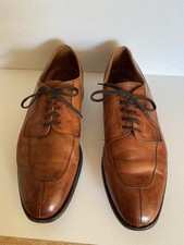 JOSEPH CHEANEY DUVAL BENCH MADE TAN LEATHER MEN'S SHOES  Size 9