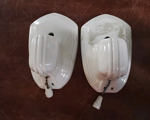 Antique pair paulding art - antique,
