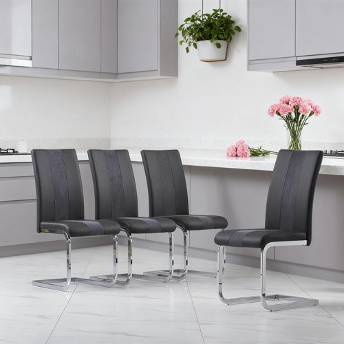 Modern dining chairs 4pcs - modern,