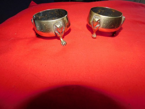 Pair vintage silver plated - vintage,