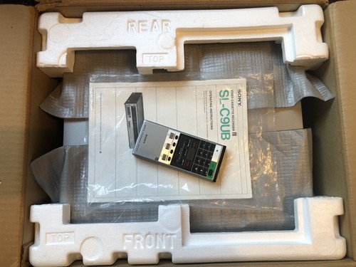 Sony betamax c9ub - betamax, sl-c9ub