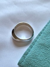 AUTHENTIC  Tiffany & Co Twist Band Dome Ring Vintage 1999 -size M