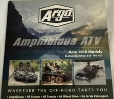 Argo 2010 models amphibious ATV CD