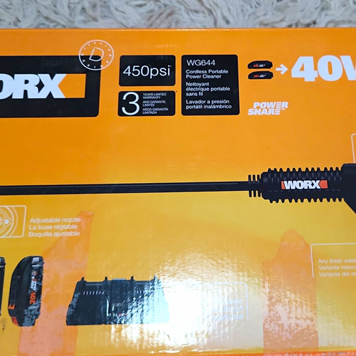 Worx hydro shot wg644 - hydro, cordless