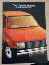 Chrysler Sunbeam Sales Brochure