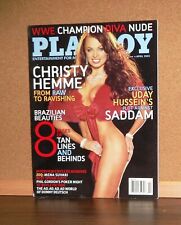 PLAYBOY, APRIL 2005, Christy