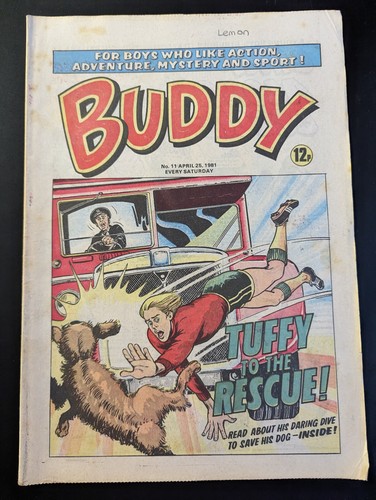 Buddy comic april 25th - april,