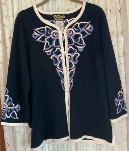 Bob mackie wearable art black - mackie,