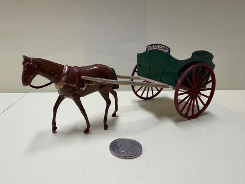 Vintage britains dairy cart - vintage,
