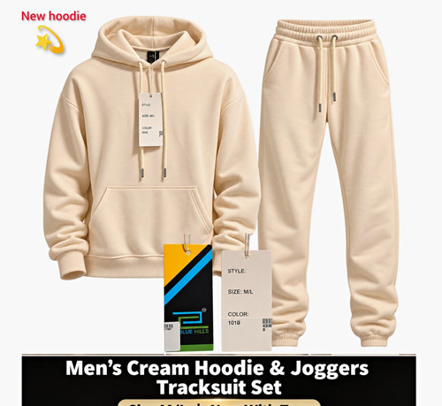 Blue hills men cream - blue,