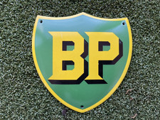 A BP SHIELD  ENAMEL ON IRON